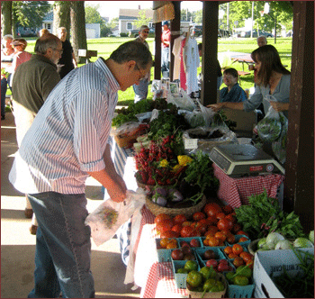 farmers market