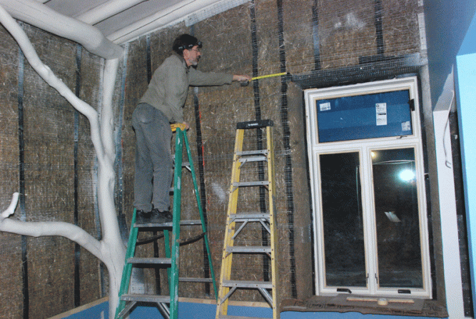 Doug took the measurements.  I took the notes.