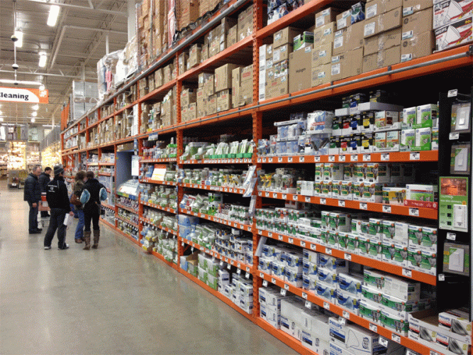 Running into the store for a light blub?  Be prepared for a slog.