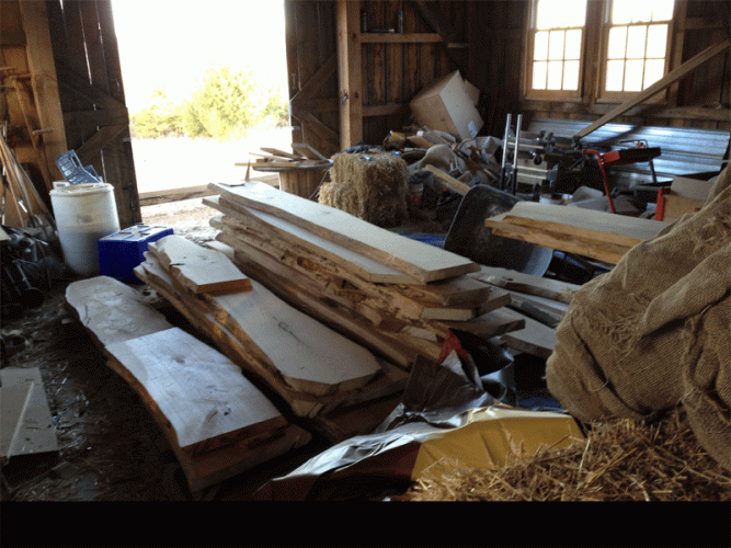 timbers-in-barn
