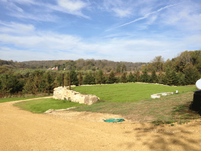 The ground below the garden will be pollinator-friendly priaire plants.